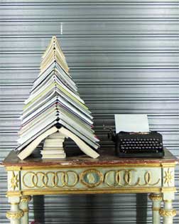 Arbol de Navidad en la oficina