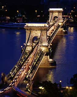 El Puente de las Cadenas, Budapest (Hungría)