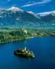 El lago de Bled, Eslovenia