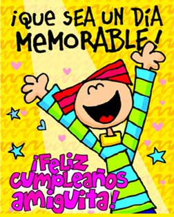 Feliz Cumple Amiguita!
