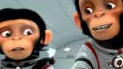 Pignoise y Amaia Salamanca en Space Chimps: Mision espacial