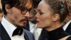 Johnny Depp y Vanessa Paradis en "My american lover"