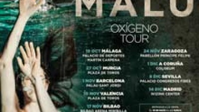 Primeras fechas del Oxígeno Tour de Malú
