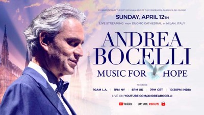Andrea Bocelli: Music for hope
