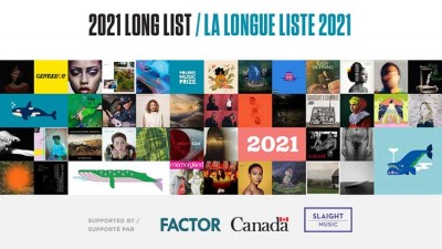 Lista larga de candidatos al Polaris Music Prize 2021