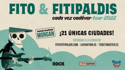 Fito & Fitipaldis anuncian las fechas de la gira 'Cada vez cadáver Tour'