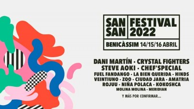 Cartel del SanSan Festival 2022