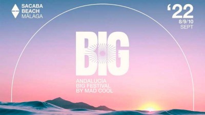 Cartel por días del Andalucía Big Festival 2022