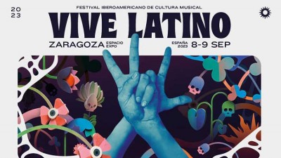 Cartel por días del festival musical Vive Latino Zaragoza 2023