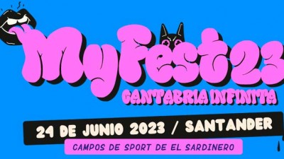 Cartel del My Fest Cantabria Infinita 2023