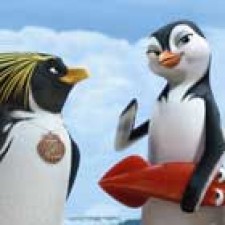 Voces para la version española de Locos por el surf