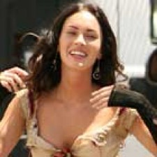 Megan Fox en el rodaje de Jonah Hex
