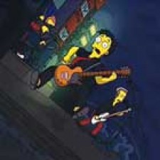 Green Day en Los Simpson. La pelicula