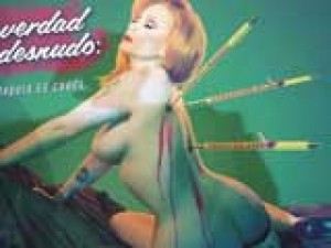 Alaska se desnuda contra las corridas de toros