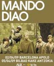 Mando Diao en Barcelona y Bilbao