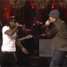Lil Wayne y Eminem con "No Love" en directo