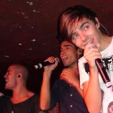 Primera visita de The Wanted a España