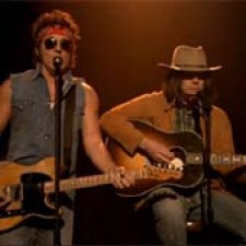 Bruce Springsteen y Neil Young, mano a mano