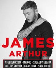 Primeros conciertos de James Arthur en España