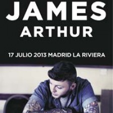James Arthur repetirá en Madrid