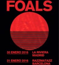 Foals en Madrid y Barcelona en enero de 2016