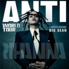 Rihanna en concierto en Barcelona
