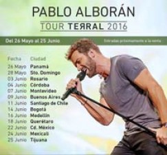 Gira americana 2016 de Pablo Alborán