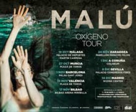 Primeras fechas del Oxígeno Tour de Malú