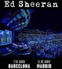 Ed Sheeran de vuelta en Barcelona y Madrid