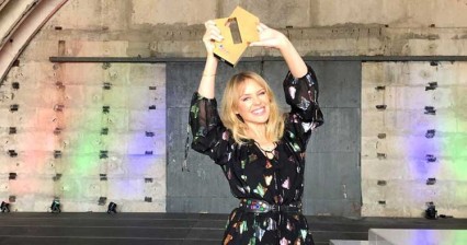 Kylie Minogue nº1 en UK con 'Step back in time'
