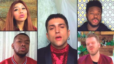 Pentatonix en modo The Weeknd