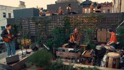 Bleachers y Bruce Springsteen desde la azotea de los Electric Lady Studios