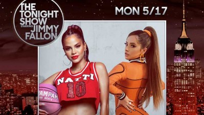 Natti Natasha y Becky G llevan 'Ram Pam Pam' a la televisión
