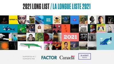 Lista larga de candidatos al Polaris Music Prize 2021