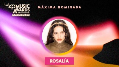 LOS40 Music Awards 2026: Lista de nominados